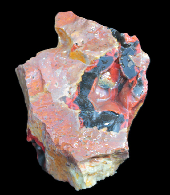Warring State drusy geode Agate 65*39*47mm 107g Rocks and Things Store