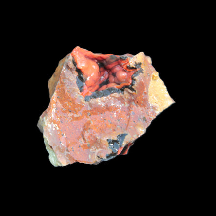Warring State drusy geode Agate 65*39*47mm 107g Rocks and Things Store