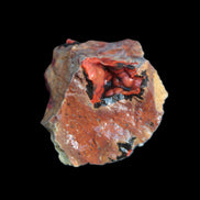 Warring State drusy geode Agate 65*39*47mm 107g Rocks and Things Store