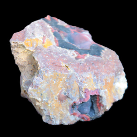 Warring State drusy geode Agate 65*39*47mm 107g Rocks and Things Store