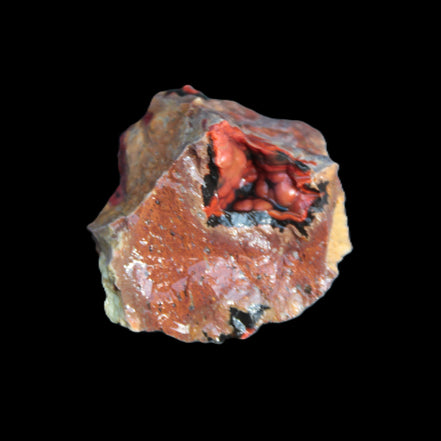 Warring State drusy geode Agate 65*39*47mm 107g Rocks and Things Store