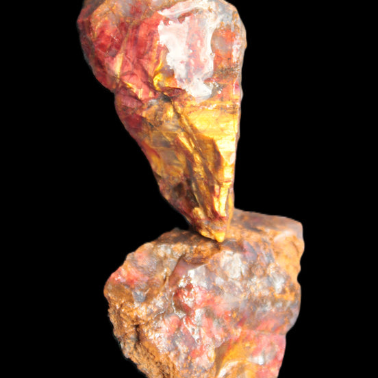 Natural Pietersite 2 stones 21-26g in sunlight - Rocks and Things Store