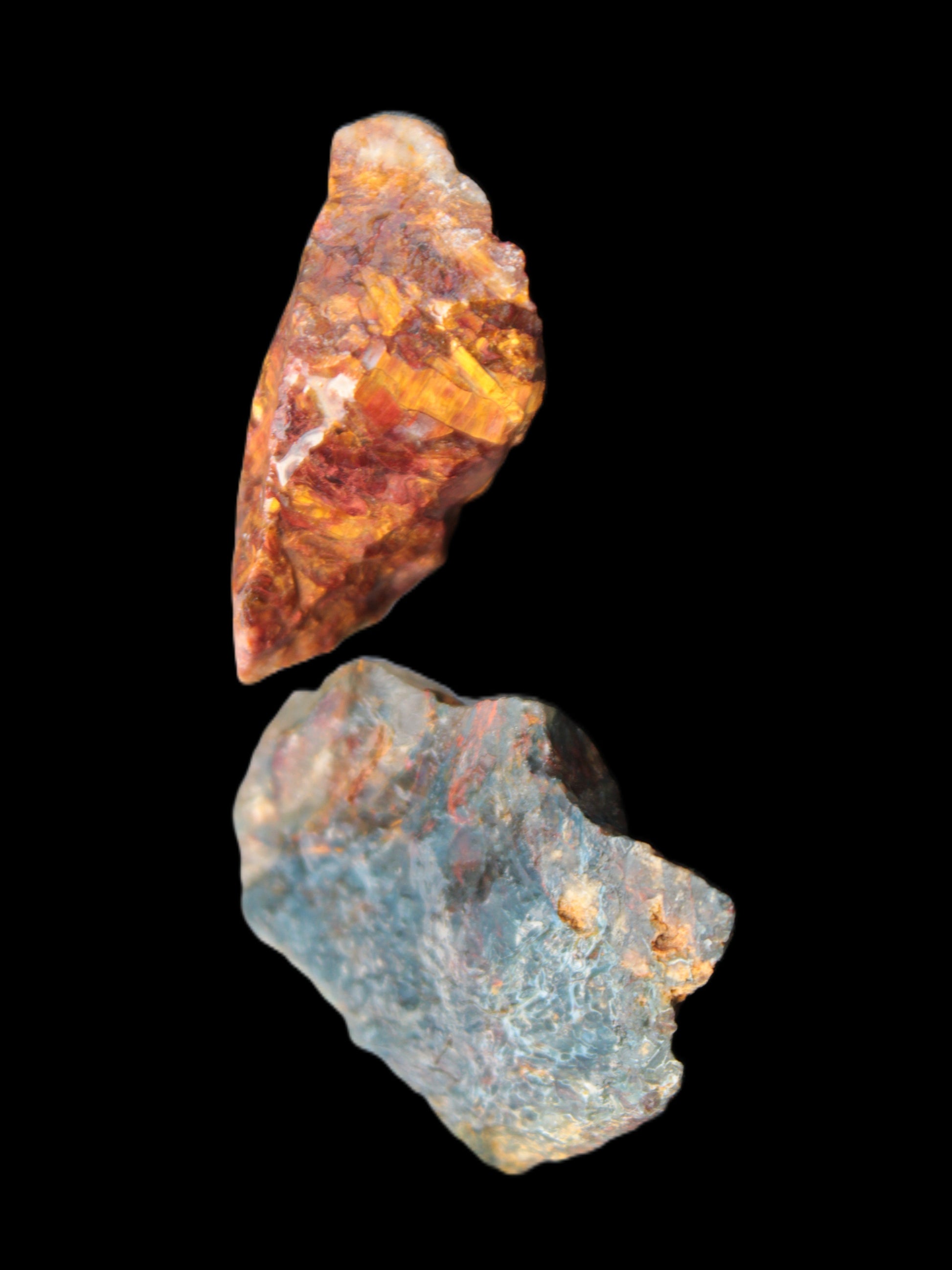 Natural Pietersite 2 stones 21-26g Rocks and Things Store