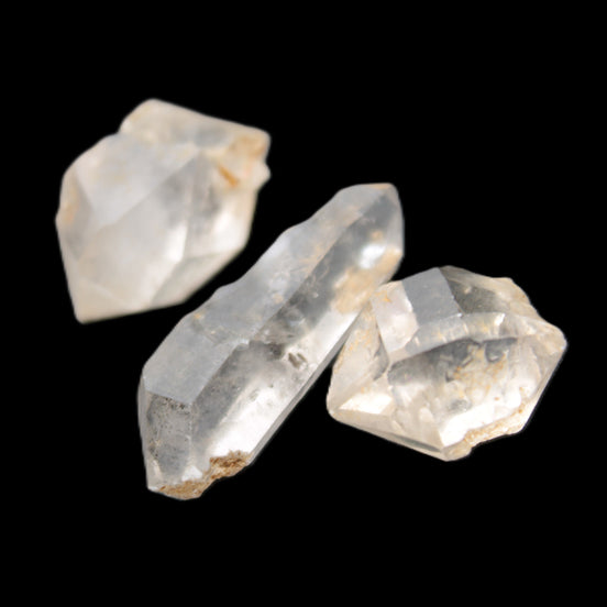 Herkimer Diamond Quartz 2/3 crystals 15-18g in sunlight - Rocks and Things Store