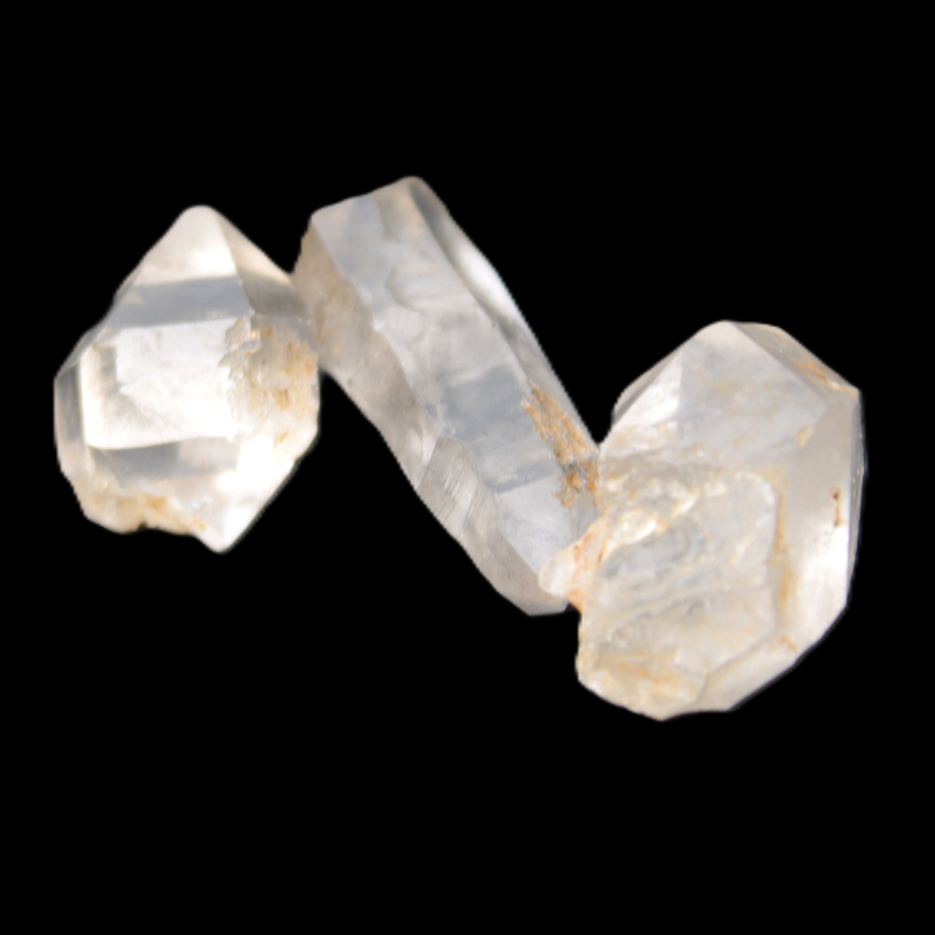 Herkimer Diamond Quartz 2/3 crystals 15-18g Rocks and Things Store