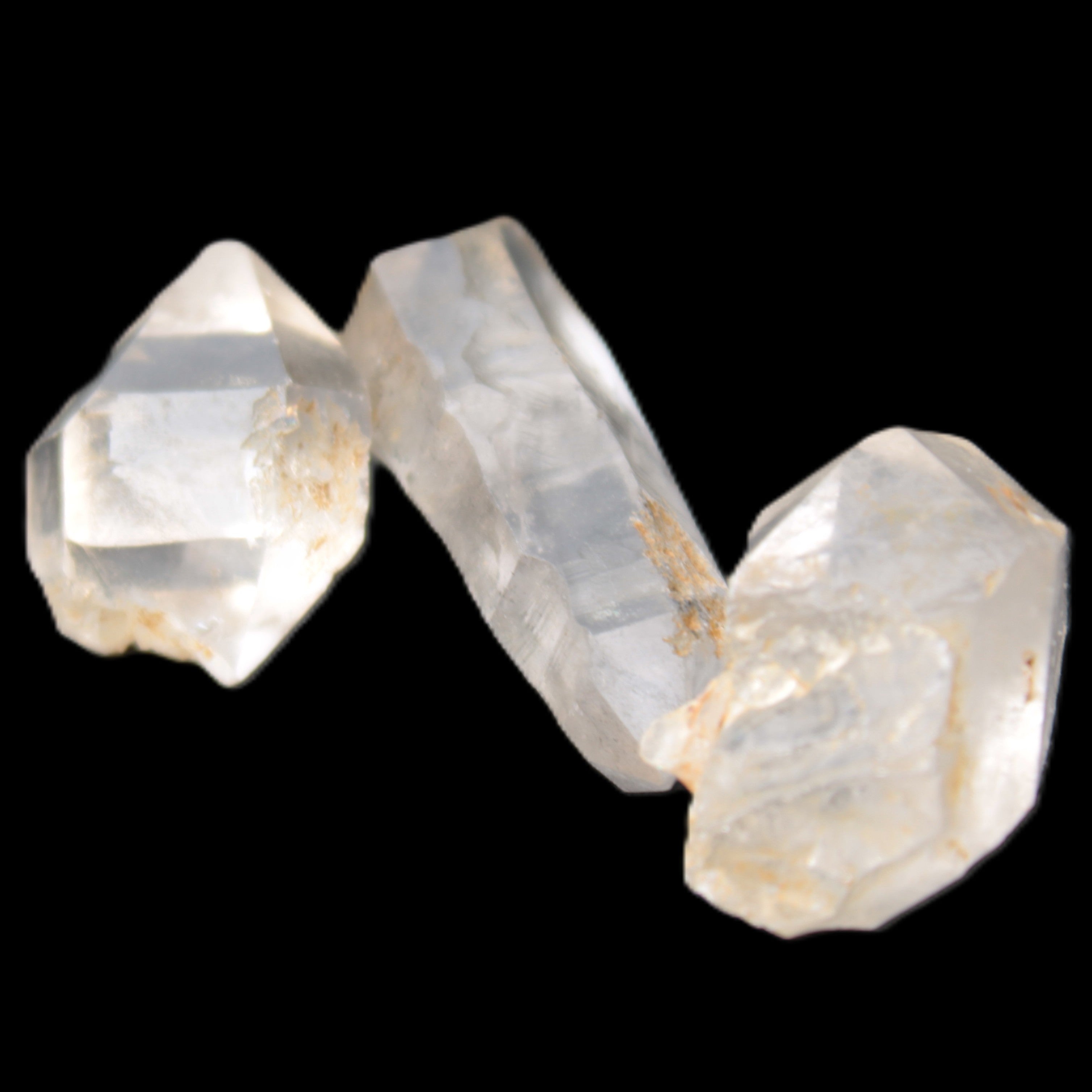 Herkimer Diamond Quartz 2/3 crystals 15-18g Rocks and Things Store