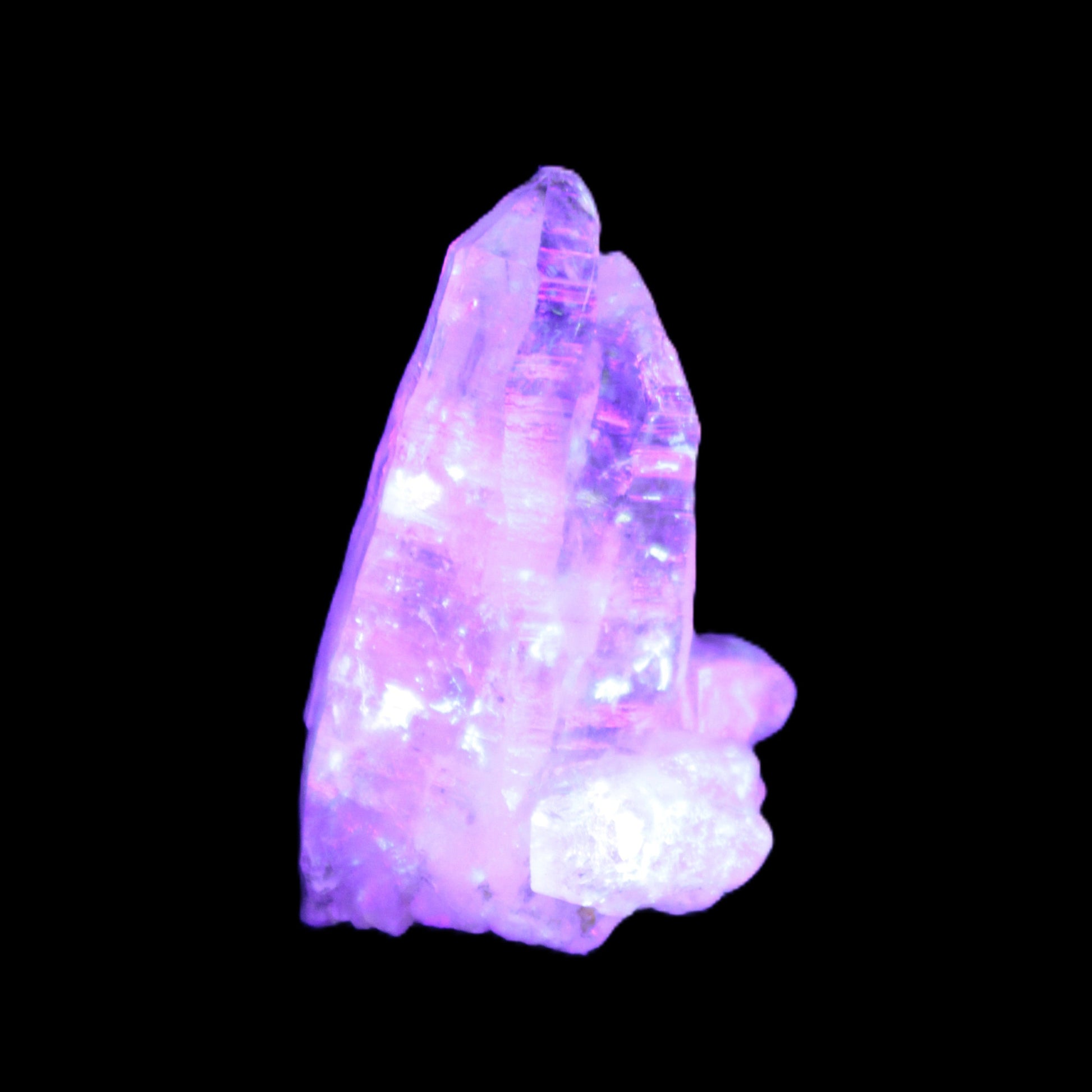Fenster Diamond Quartz 47mm 25g in UV light - Rocks and Things Store