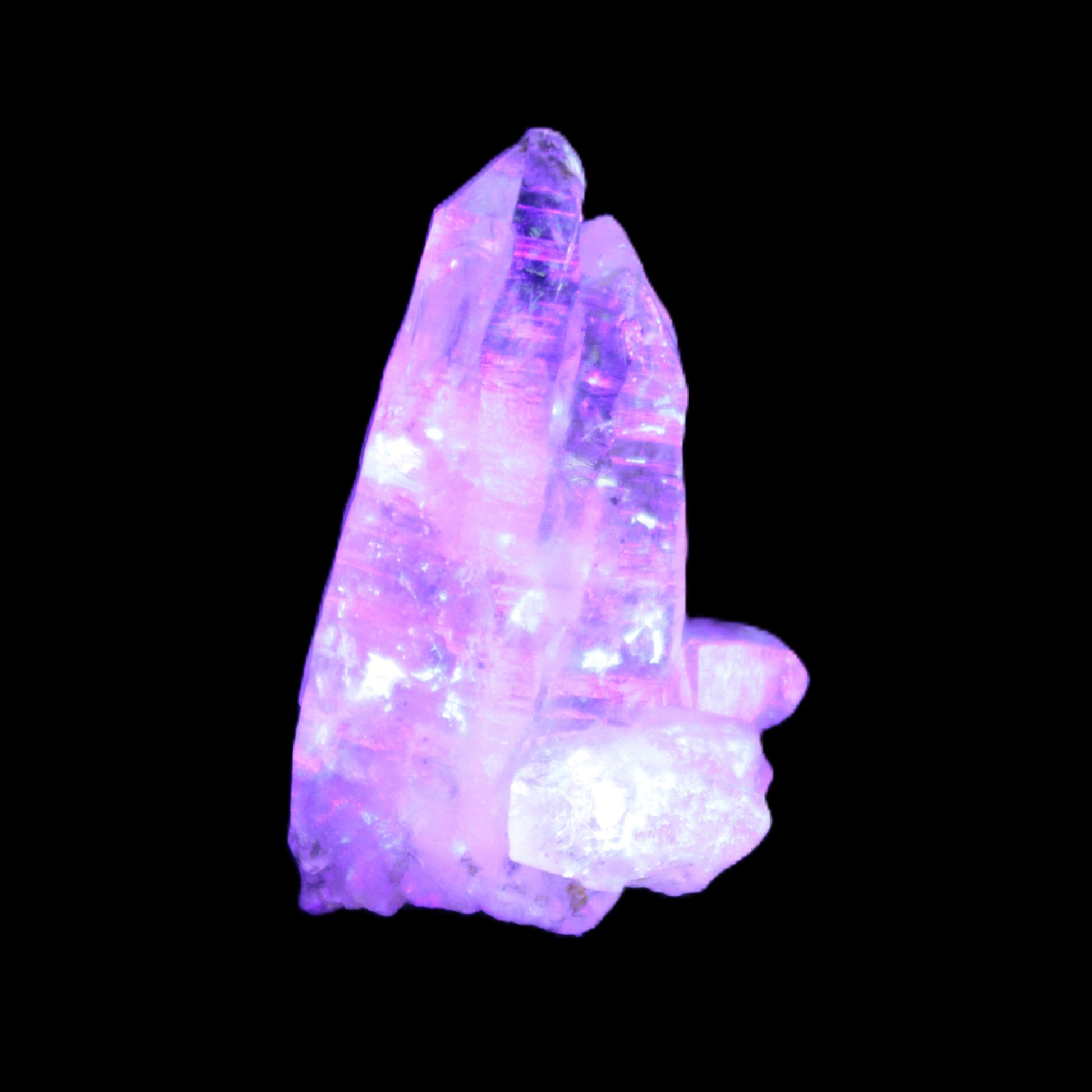 Fenster Diamond Quartz 47mm 25g in UV light - Rocks and Things Store