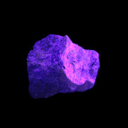 Atlantisite Stichtite specimen 35-45mm 12-24g in UV light - Rocks and Things Store