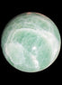 Green Fluorite sphere 108mm 2056g in sunlight - Rocks and Things Store