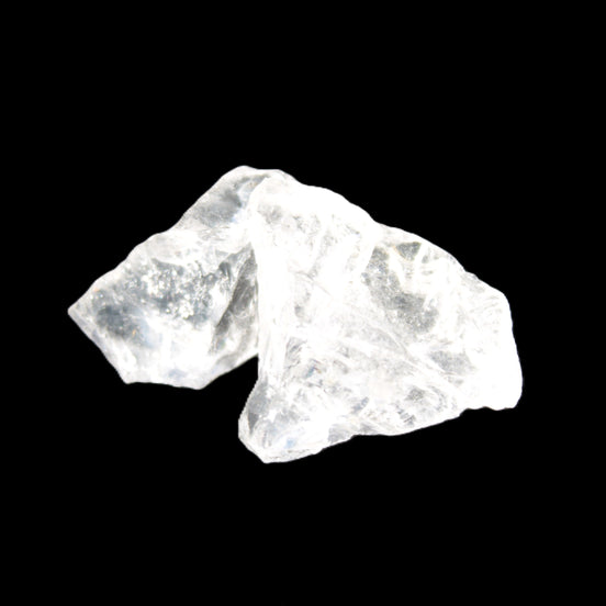 Satyaloka Azeztulite Quartz 2 crystals 23-35mm 16-18g in sunlight - Rocks and Things Store