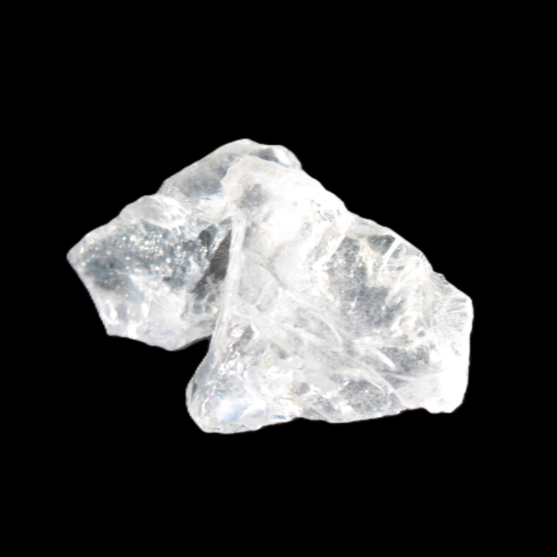 Satyaloka Azeztulite Quartz 2 crystals 23-35mm 16-18g Rocks and Things Store