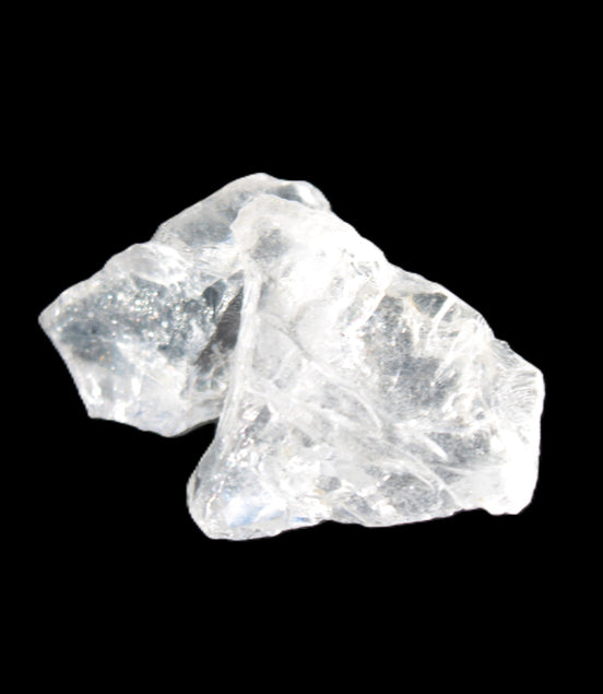Satyaloka Azeztulite Quartz 2 crystals 23-35mm 16-18g Rocks and Things Store