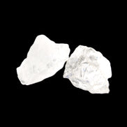 Satyaloka Azeztulite Quartz 2 crystals 23-35mm 16-18g Rocks and Things Store