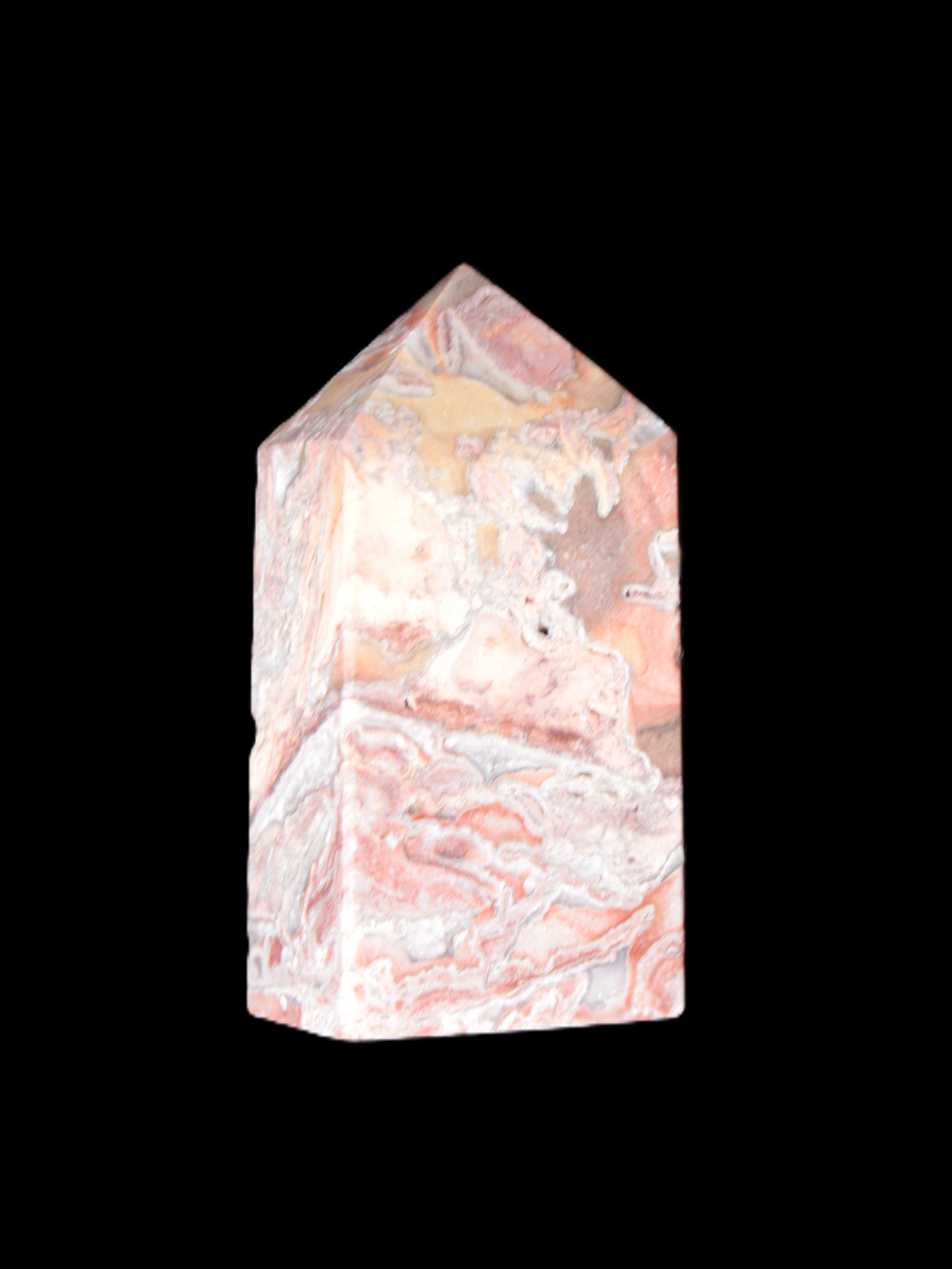 Crazy Lace Agate from Mexico wand 62mm 77g Rocks and Things Store