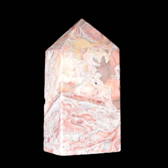 Crazy Lace Agate from Mexico wand 62mm 77g in sunlight - Rocks and Things Store