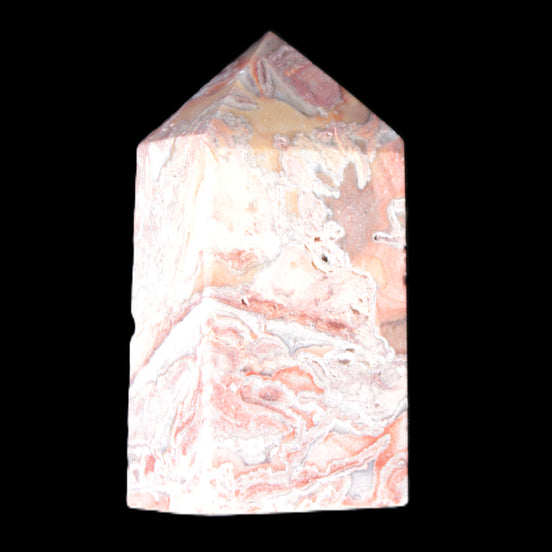 Crazy Lace Agate from Mexico wand 62mm 77g in sunlight - Rocks and Things Store