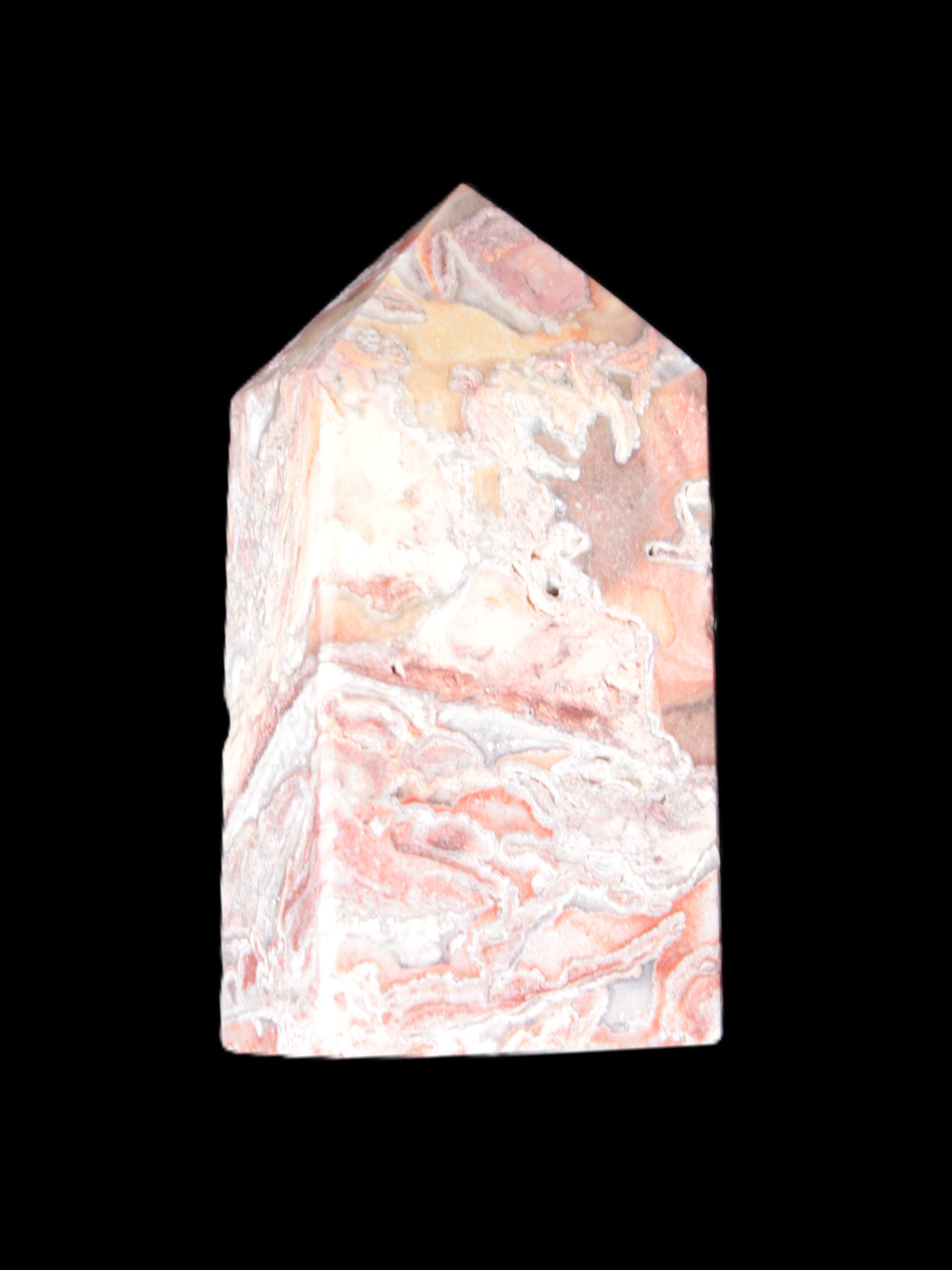 Crazy Lace Agate from Mexico wand 62mm 77g Rocks and Things Store
