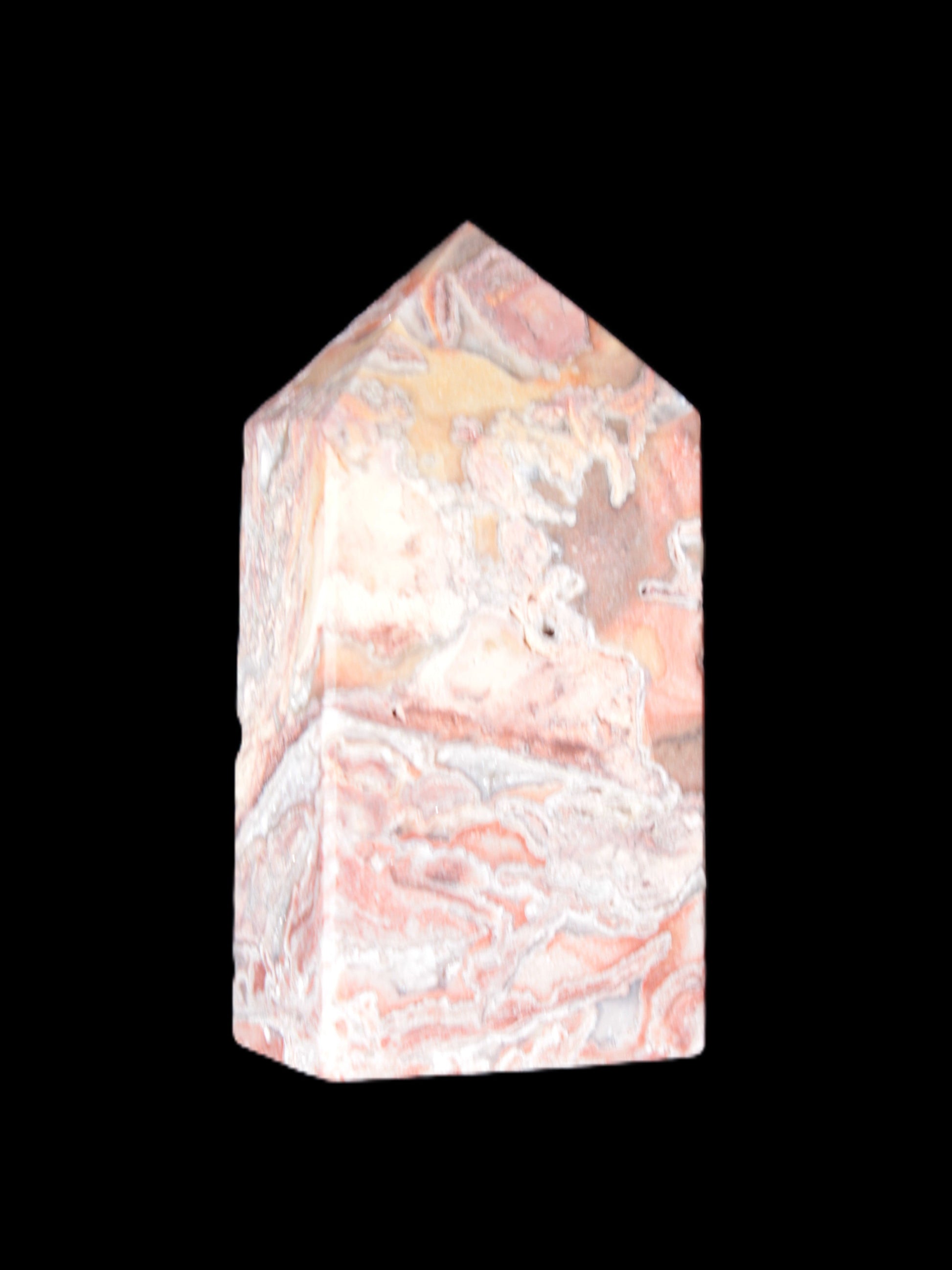 Crazy Lace Agate from Mexico wand 62mm 77g Rocks and Things Store