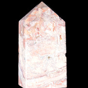 Crazy Lace Agate from Mexico wand 62mm 77g in sunlight - Rocks and Things Store