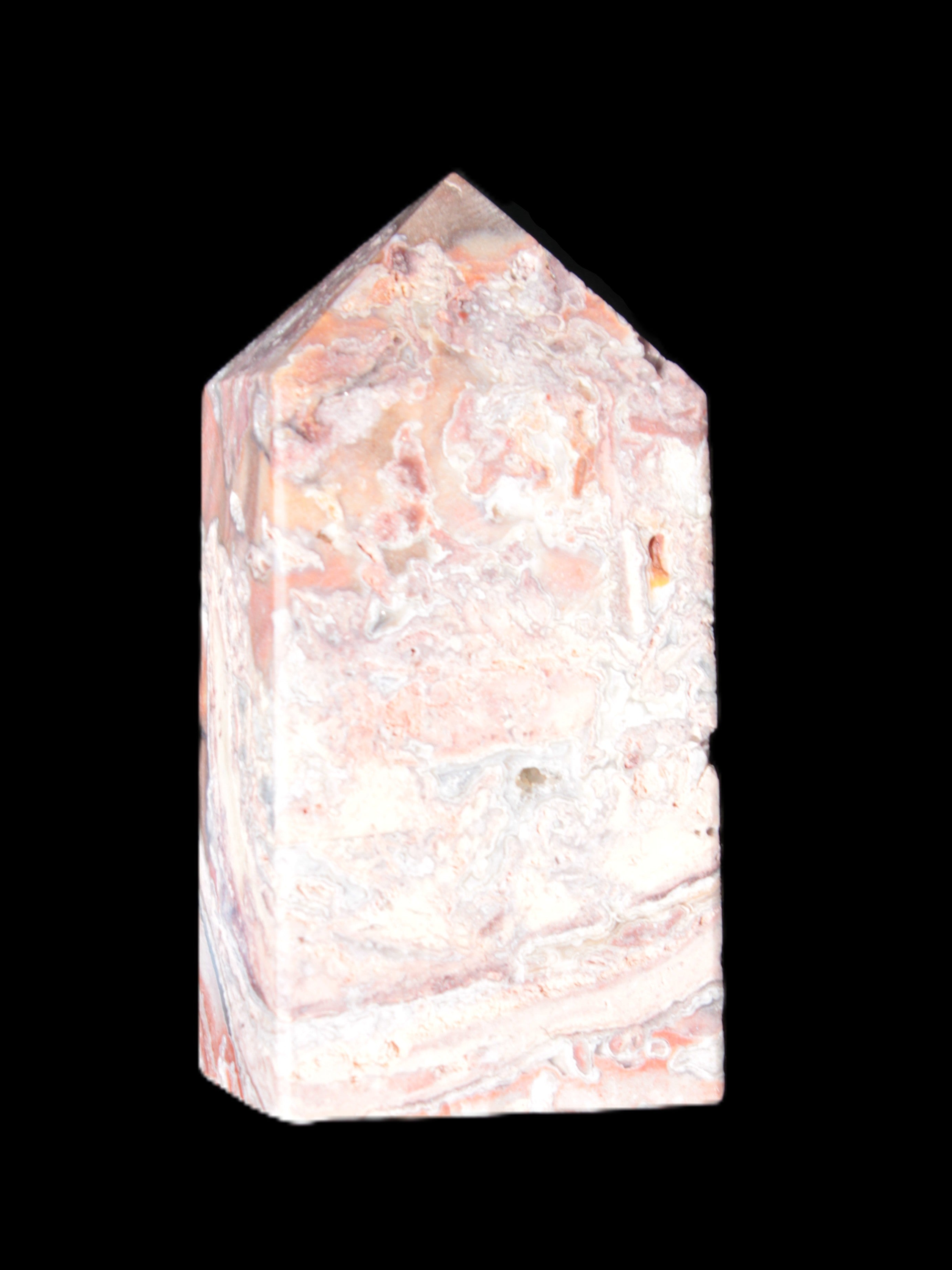 Crazy Lace Agate from Mexico wand 62mm 77g Rocks and Things Store