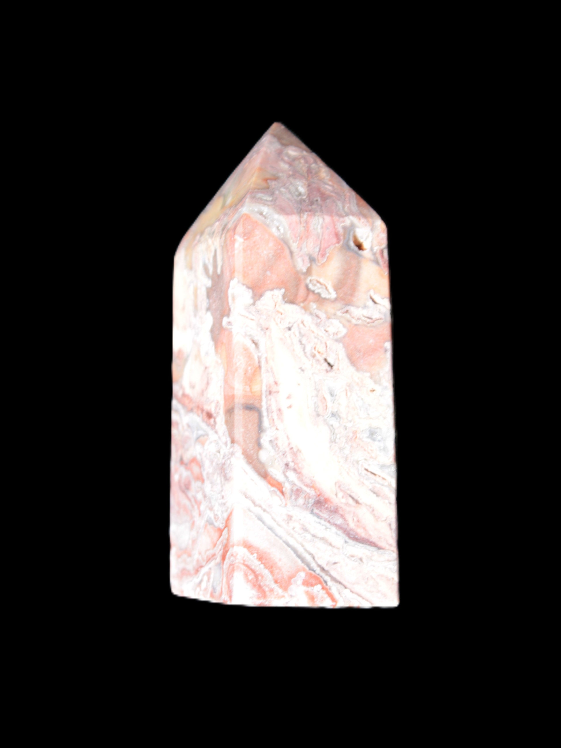 Crazy Lace Agate from Mexico wand 62mm 77g Rocks and Things Store