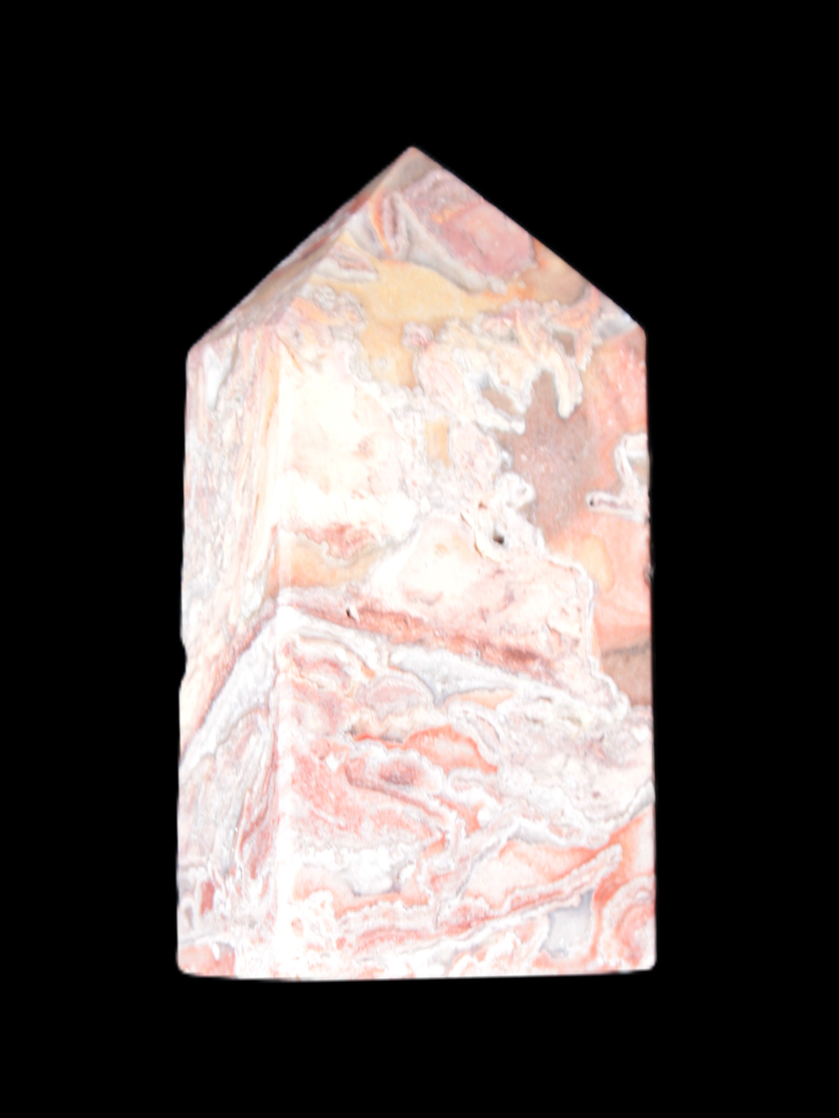 Crazy Lace Agate from Mexico wand 62mm 77g Rocks and Things Store