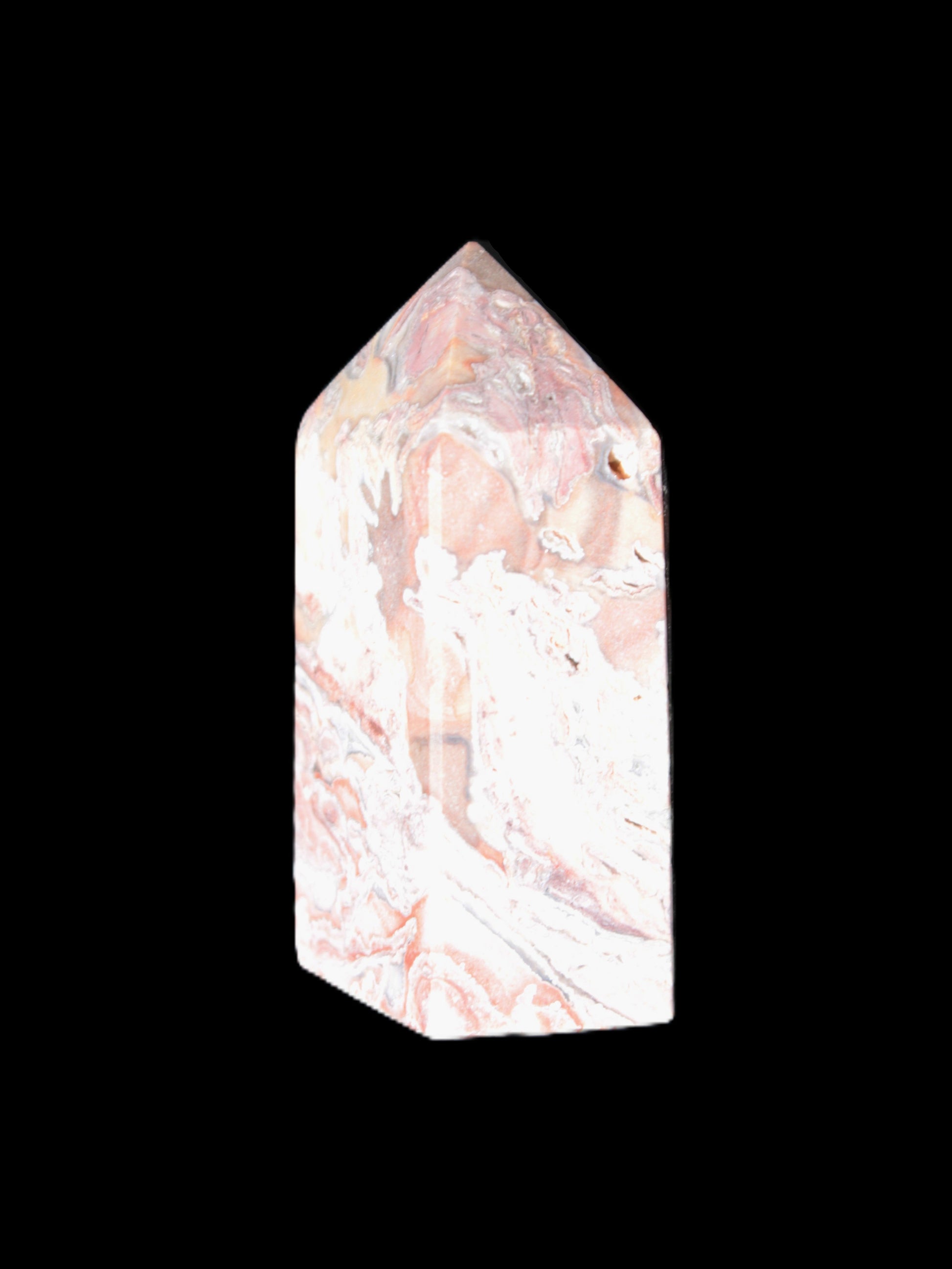 Crazy Lace Agate from Mexico wand 62mm 77g Rocks and Things Store