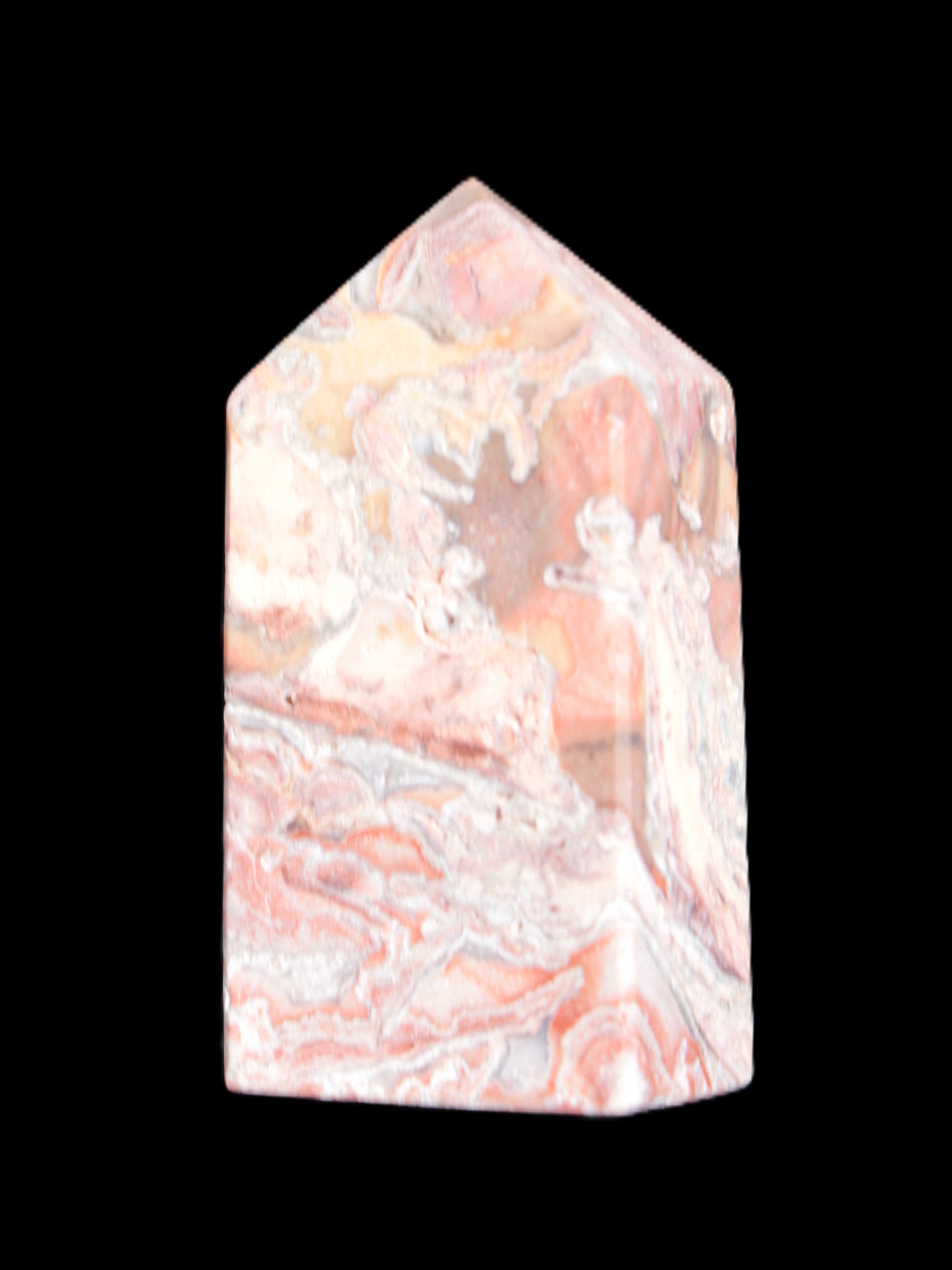 Crazy Lace Agate from Mexico wand 62mm 77g Rocks and Things Store