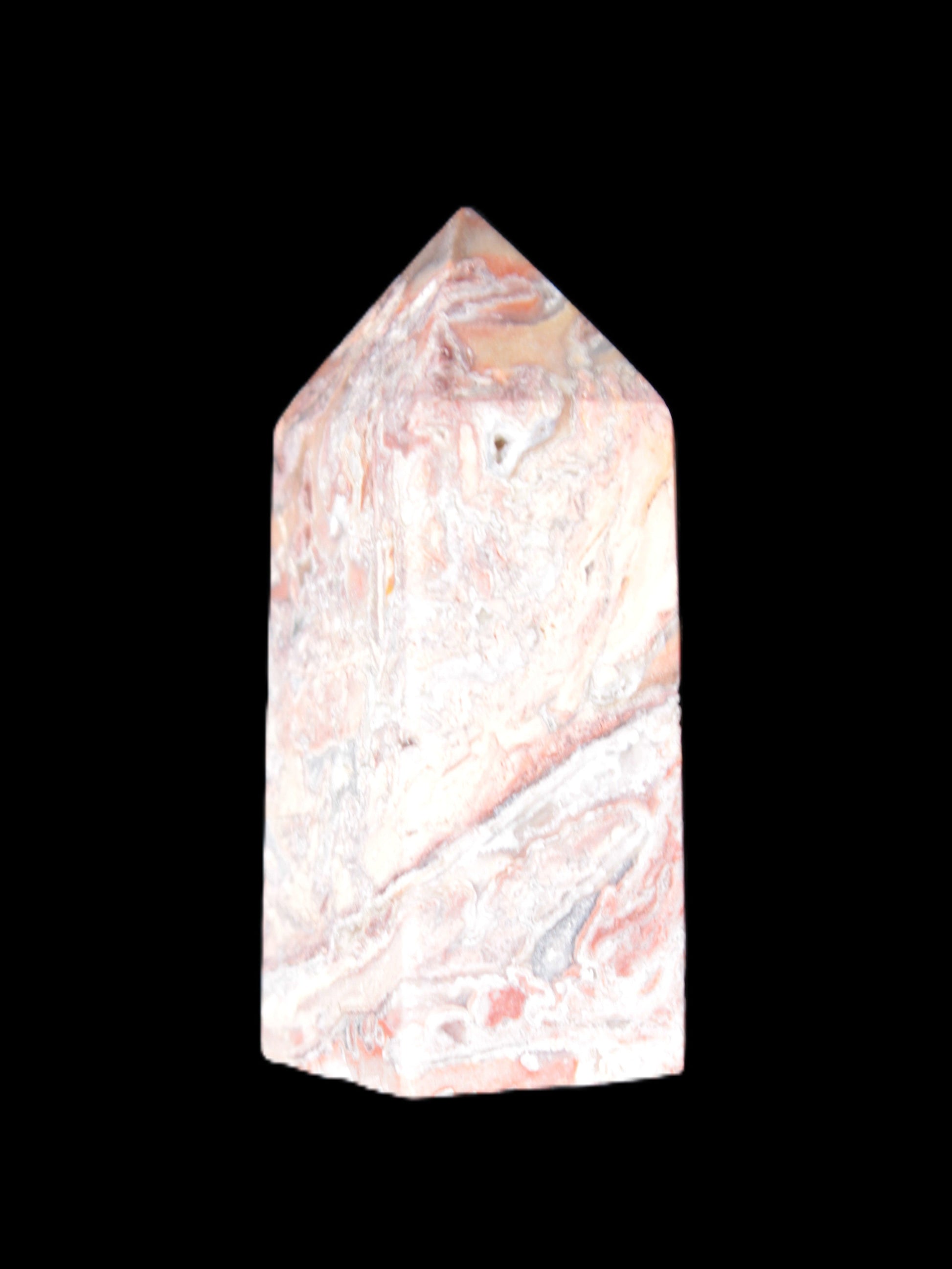 Crazy Lace Agate from Mexico wand 62mm 77g Rocks and Things Store