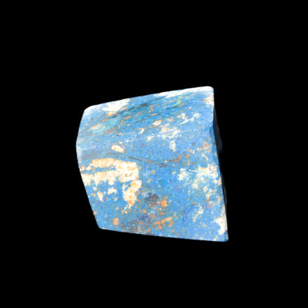 Blue Azurite polished stone 33*25*29mm 60g in sunlight - Rocks and Things Store
