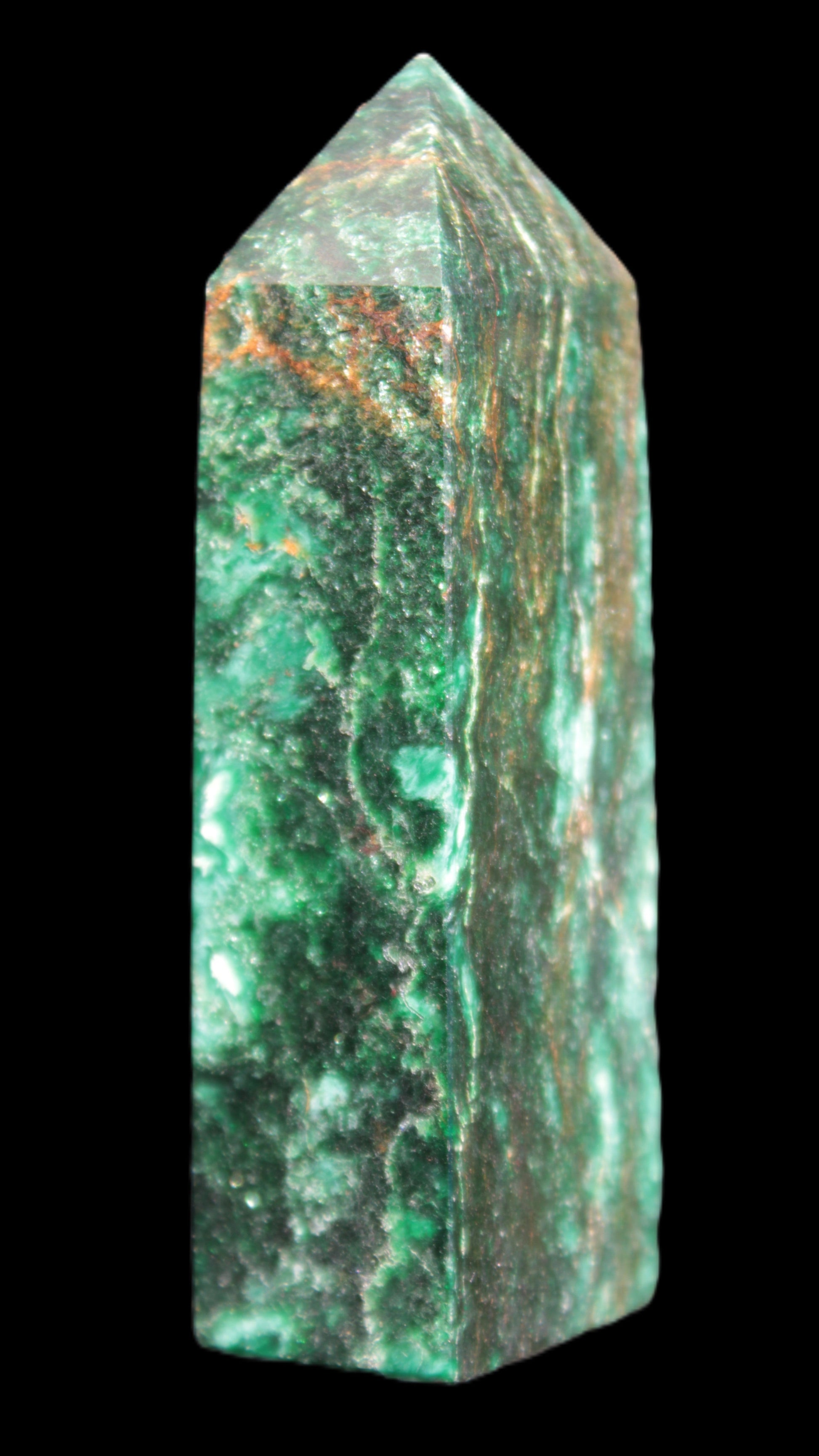 African Emerald Quartz wand 92*22*27mm 132g Rocks and Things Store