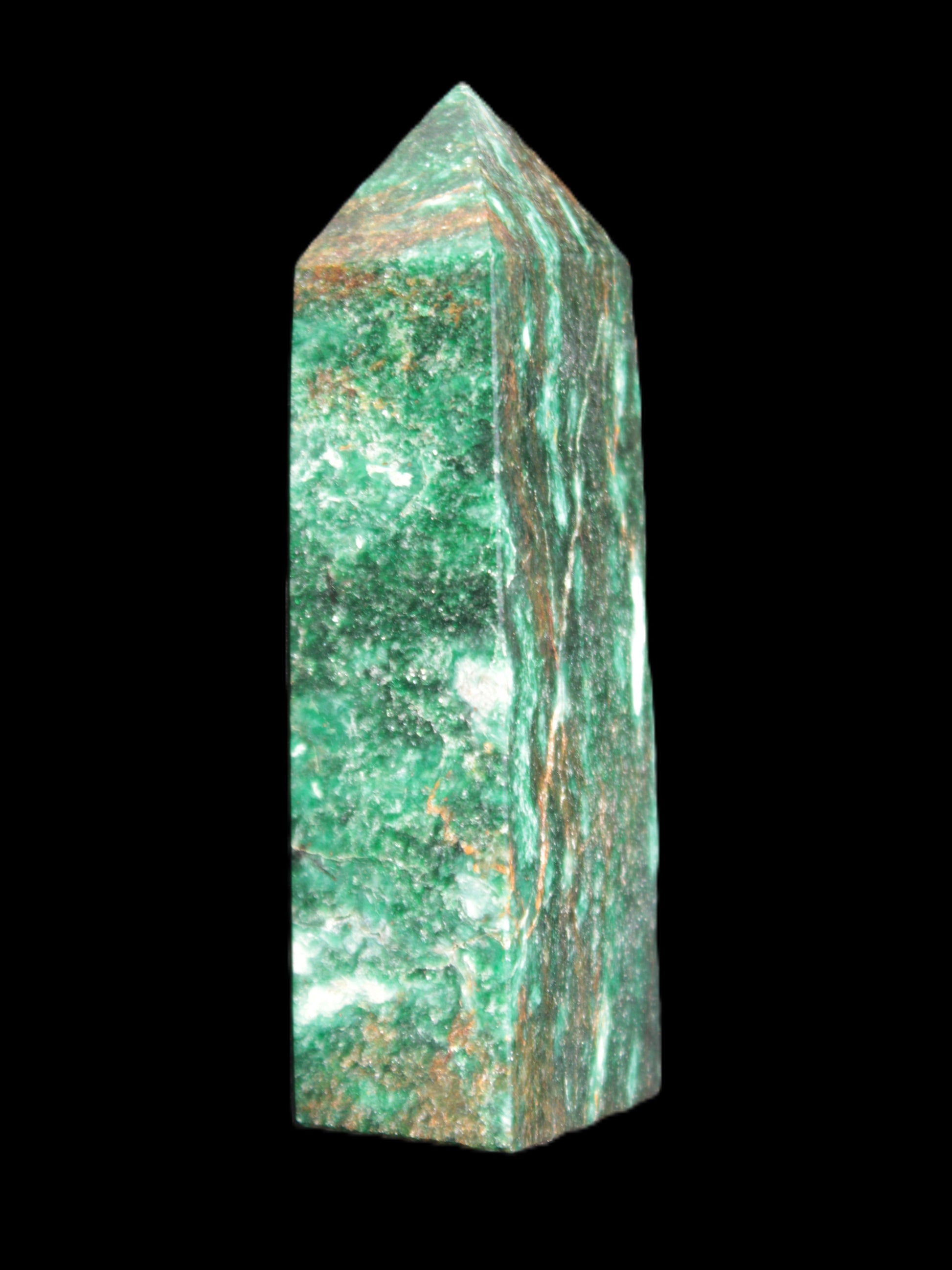 African Emerald Quartz wand 92*22*27mm 132g Rocks and Things Store