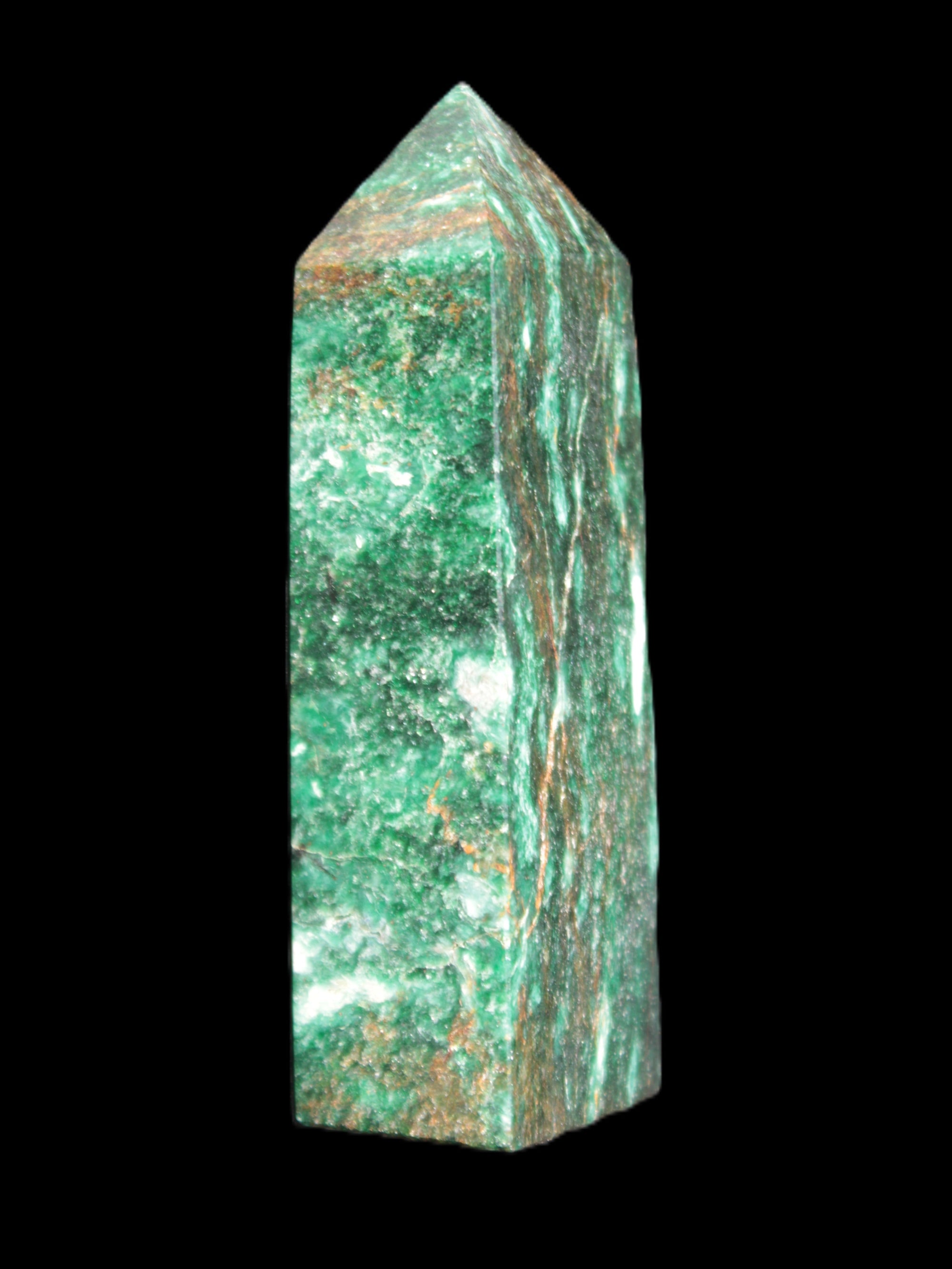 African Emerald Quartz wand 92*22*27mm 132g Rocks and Things Store