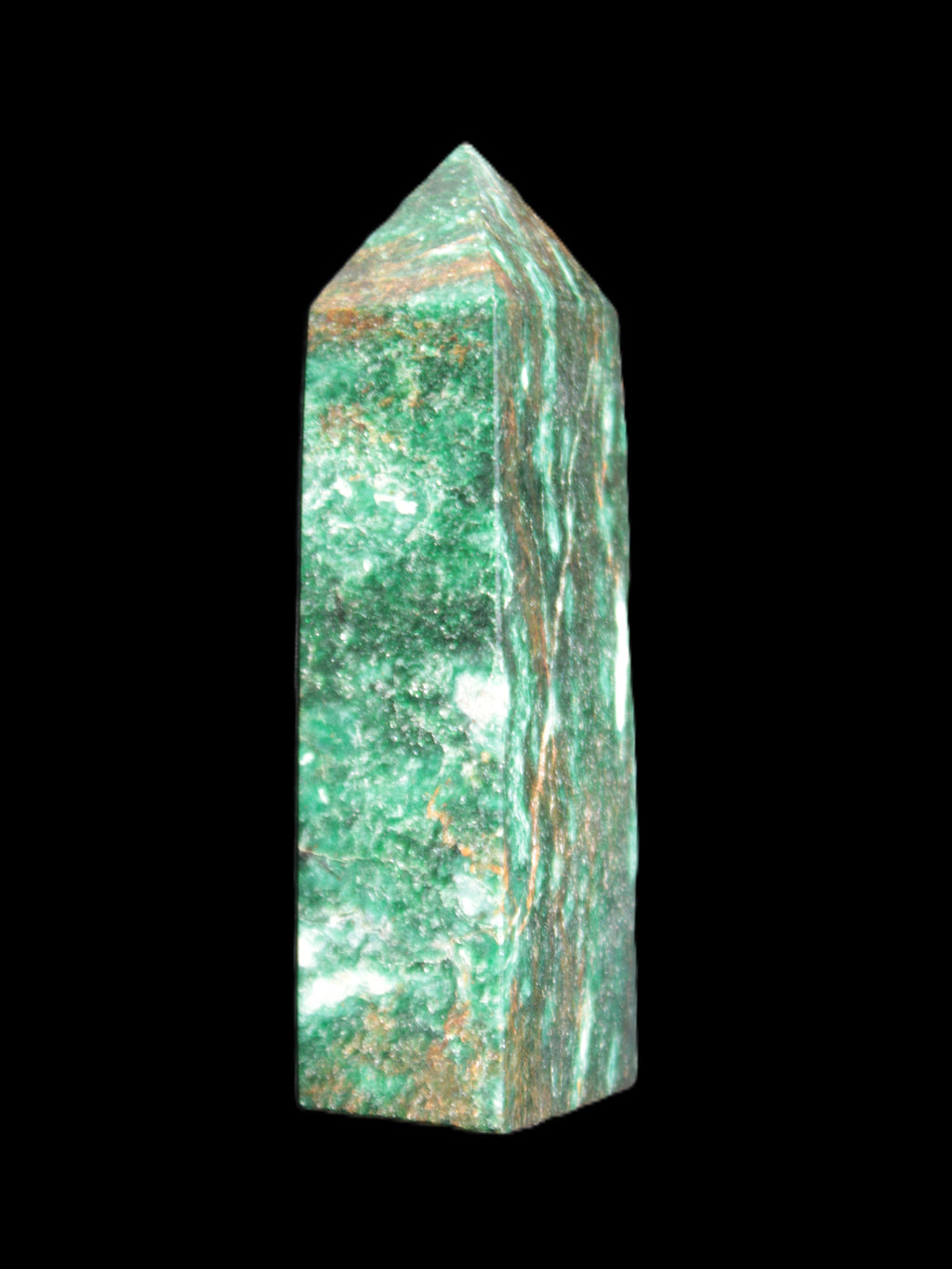 African Emerald Quartz wand 92*22*27mm 132g Rocks and Things Store