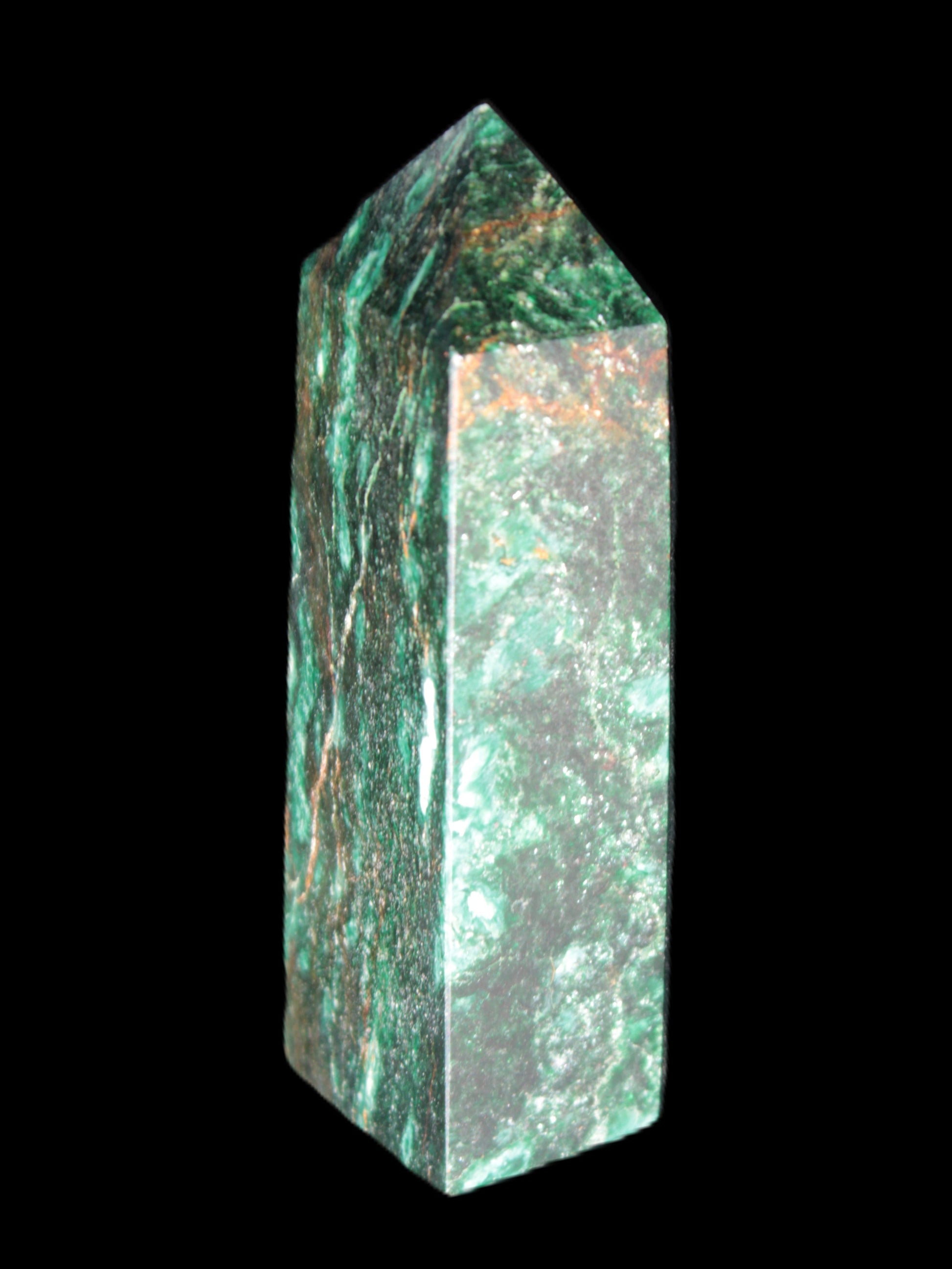 African Emerald Quartz wand 92*22*27mm 132g Rocks and Things Store