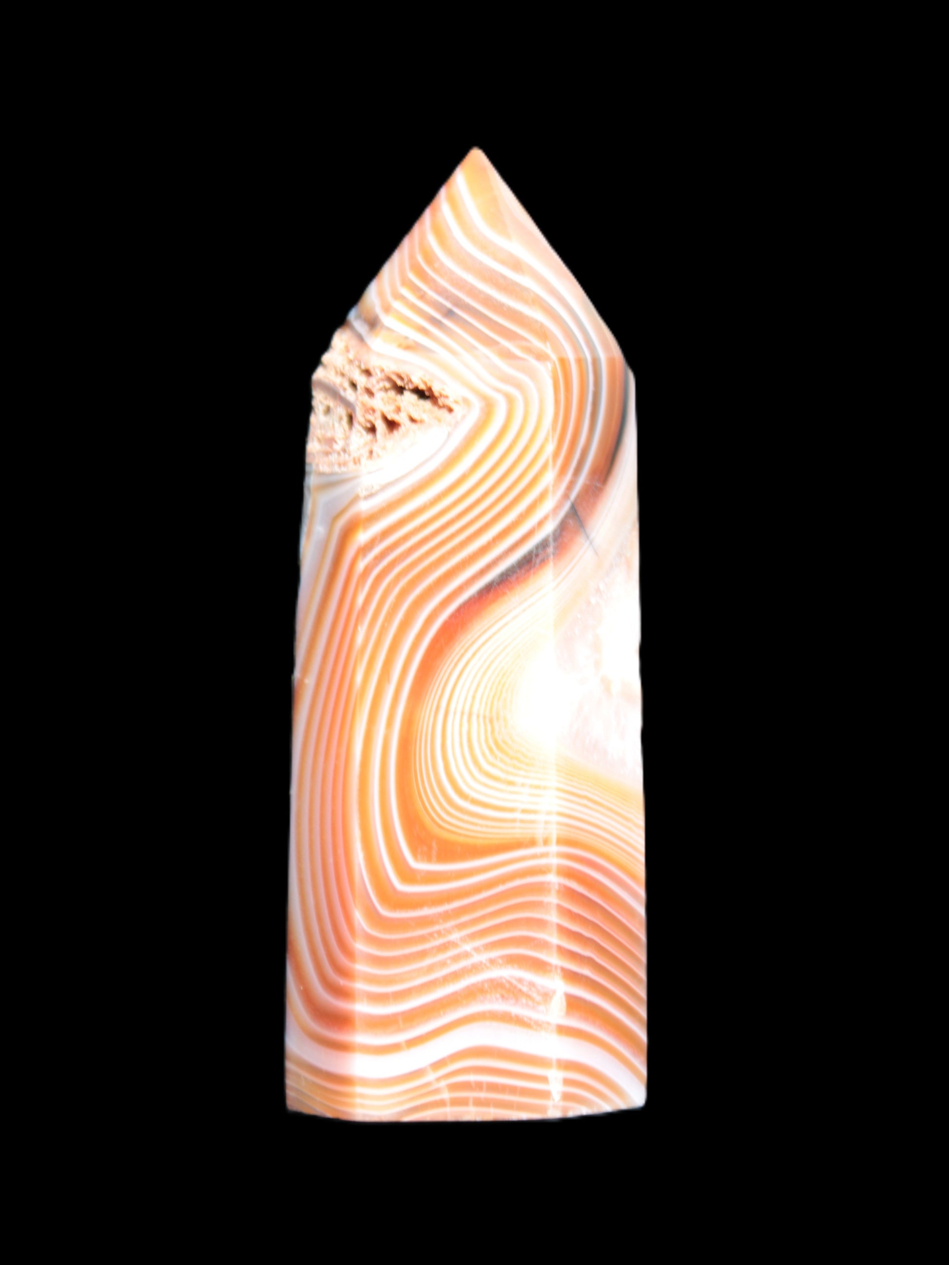 Agate geode wand 25*76mm 83g Rocks and Things Store