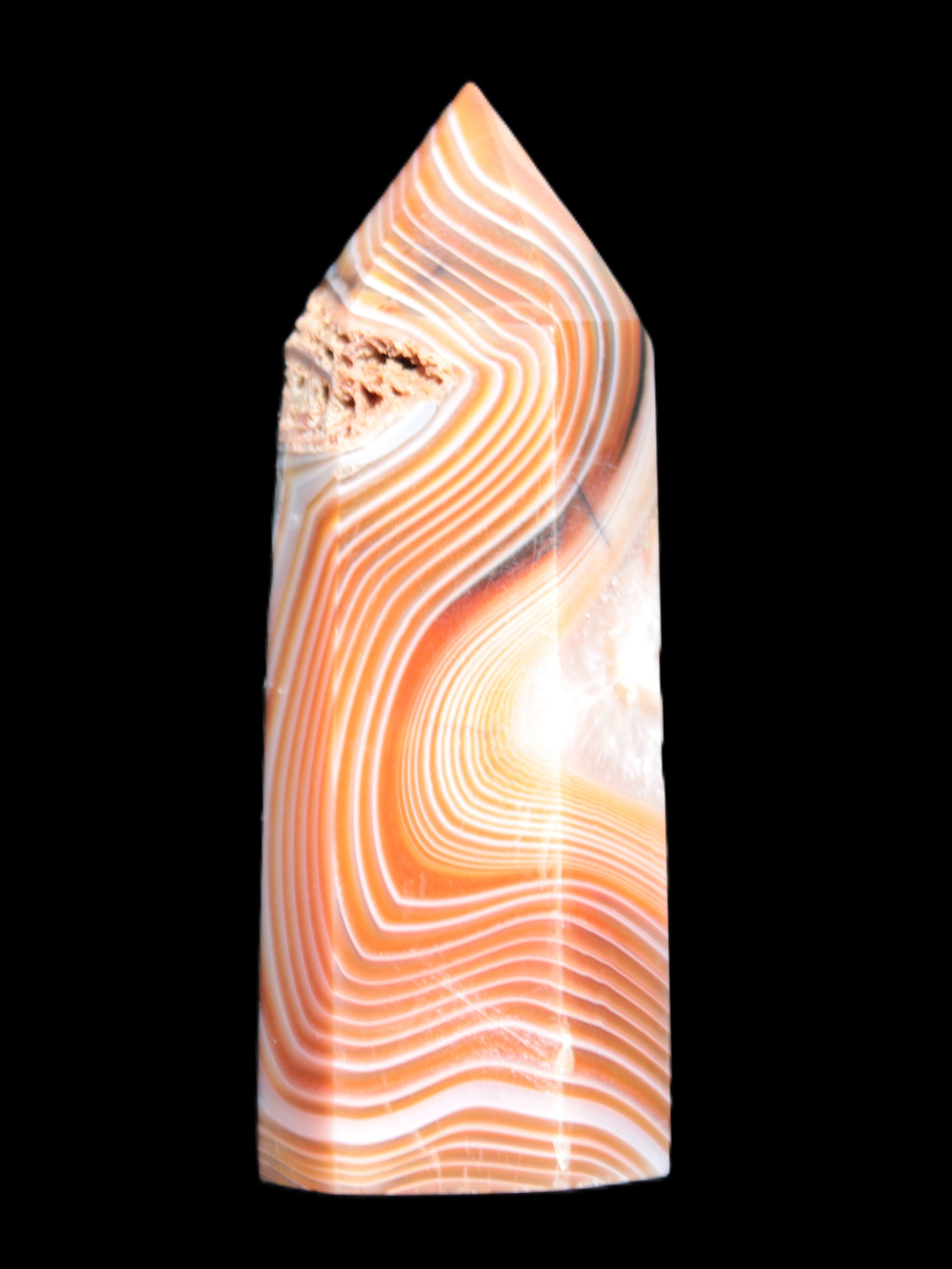 Agate geode wand 25*76mm 83g Rocks and Things Store