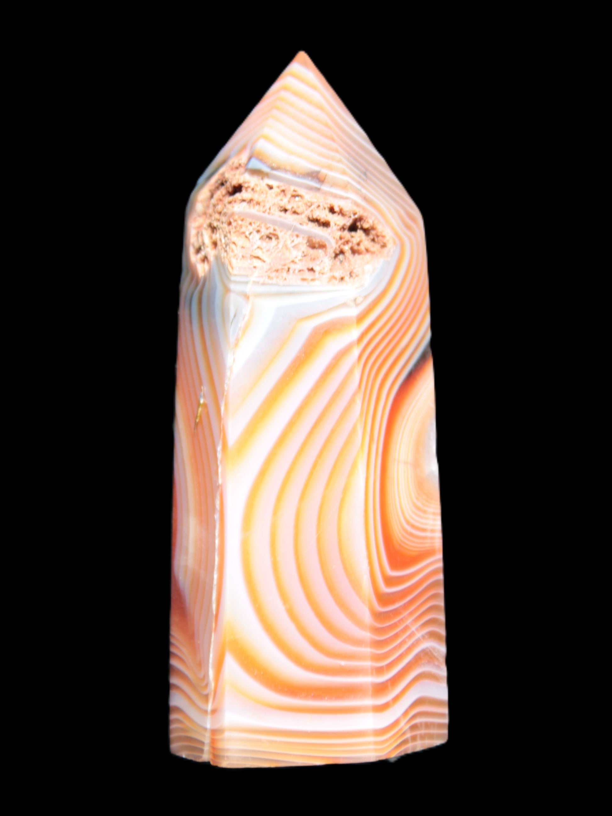 Agate geode wand 25*76mm 83g Rocks and Things Store