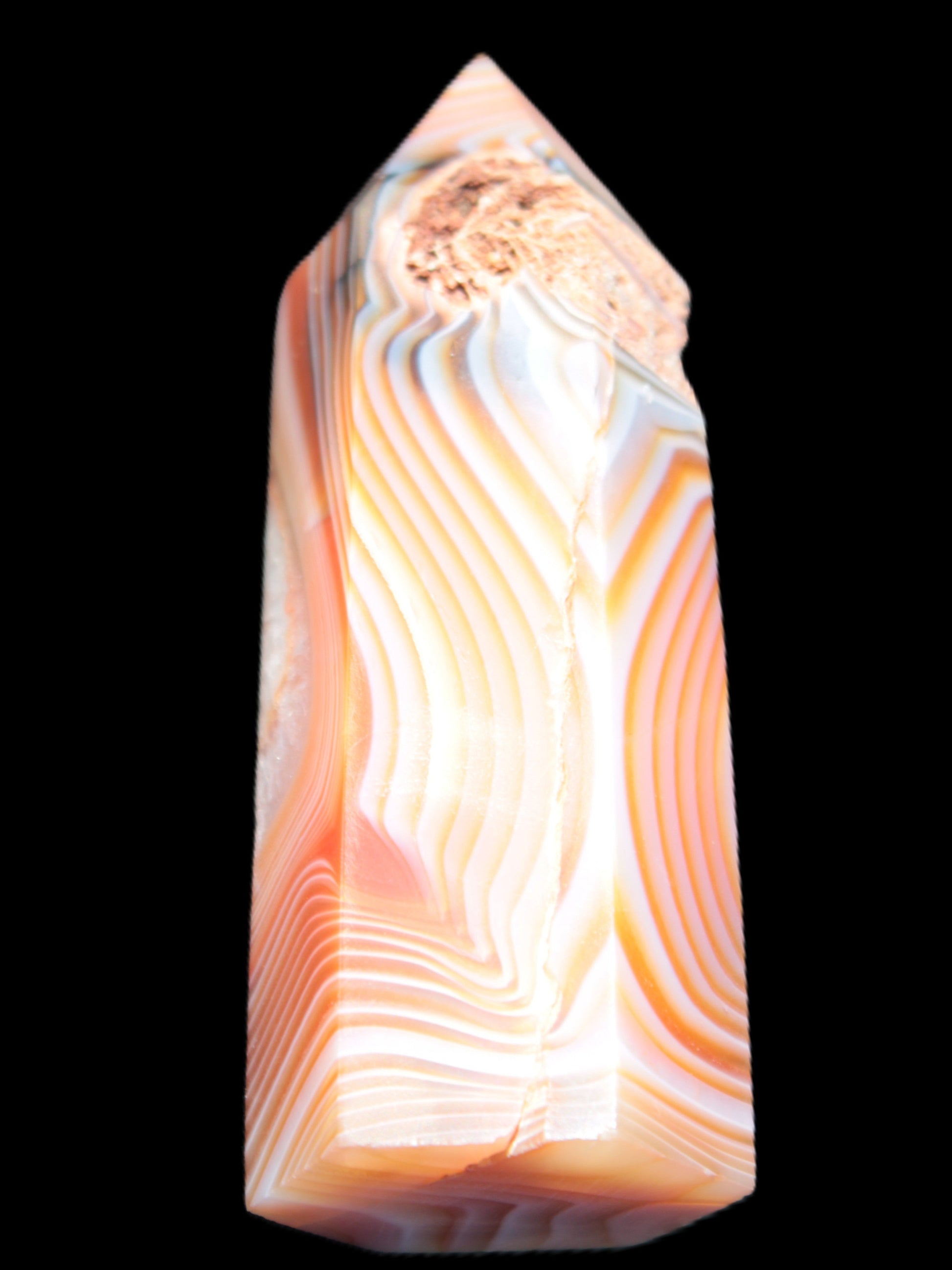 Agate geode wand 25*76mm 83g Rocks and Things Store