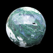 Moss Agate sphere 99mm 1322g Rocks and Things Store