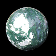 Moss Agate sphere 99mm 1322g Rocks and Things Store