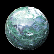 Moss Agate sphere 99mm 1322g Rocks and Things Store