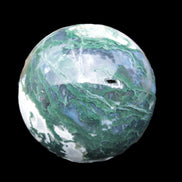 Moss Agate sphere 99mm 1322g Rocks and Things Store