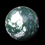 Moss Agate sphere 99mm 1322g Rocks and Things Store