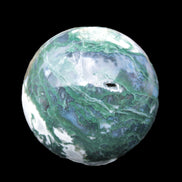 Moss Agate sphere 99mm 1322g Rocks and Things Store