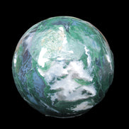 Moss Agate sphere 99mm 1322g Rocks and Things Store