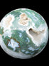 Moss Agate sphere from Madagascar 108mm 1673g Rocks and Things Store
