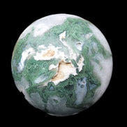 Moss Agate sphere from Madagascar 108mm 1673g Rocks and Things Store