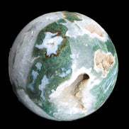 Moss Agate sphere from Madagascar 108mm 1673g Rocks and Things Store